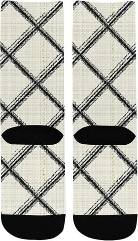 جوارب كلاسيكية منقوشة للتنزه سيرًا على الأقدام - جوارب شتوية حرارية سميكة دافئة للأطفال الصغار للأولاد والبنات للمدرسة، والارتداء اليومي والأنشطة الخارجية in Kuwait