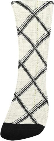 جوارب كلاسيكية منقوشة للتنزه سيرًا على الأقدام - جوارب شتوية حرارية سميكة دافئة للأطفال الصغار للأولاد والبنات للمدرسة، والارتداء اليومي والأنشطة الخارجية in Kuwait