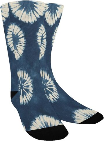 جوارب المشي لمسافات طويلة بطباعة النيلي - جوارب شتوية حرارية سميكة دافئة للأولاد والبنات الصغار للمدرسة، والارتداء اليومي والأنشطة الخارجية in Kuwait