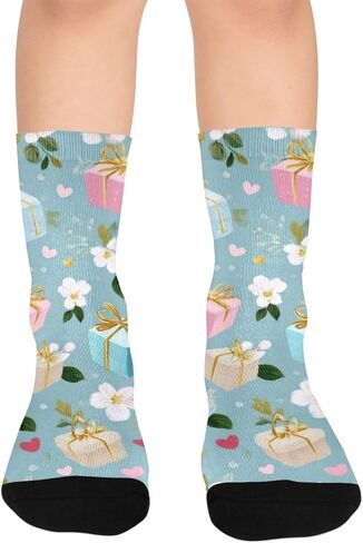 جوارب الباستيل للمشي في الحديقة - جوارب دافئة سميكة للشتاء الحراري للأولاد والبنات الصغار للمدرسة، والارتداء اليومي والأنشطة الخارجية in Kuwait