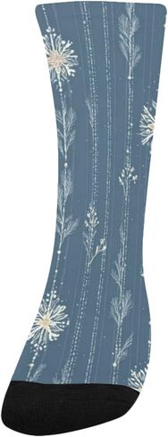 جوارب المشي لمسافات طويلة بطباعة الثلج المتجمد - جوارب شتوية حرارية سميكة دافئة للأولاد والبنات الصغار للمدرسة، والارتداء اليومي والأنشطة الخارجية in Kuwait