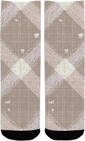 جوارب أنيقة للمشي لمسافات طويلة من Art Bloom Motif - جوارب شتوية حرارية سميكة دافئة للأولاد والبنات للمدرسة، والارتداء اليومي والأنشطة الخارجية in Kuwait