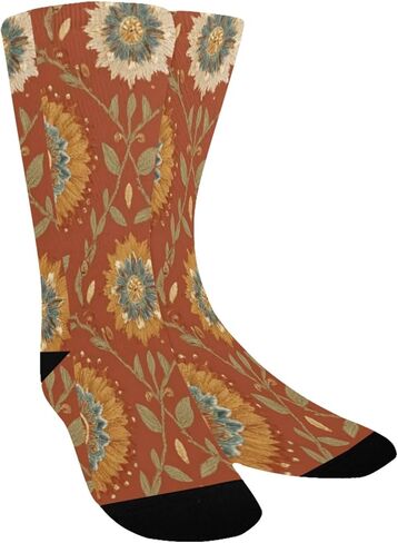 جوارب دافئة للتنزه سيرًا على الأقدام من تيراكوتا - جوارب شتوية حرارية سميكة دافئة للأولاد والبنات للمدرسة، والارتداء اليومي والأنشطة الخارجية in Kuwait