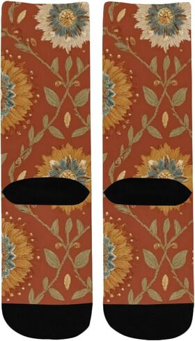 جوارب دافئة للتنزه سيرًا على الأقدام من تيراكوتا - جوارب شتوية حرارية سميكة دافئة للأولاد والبنات للمدرسة، والارتداء اليومي والأنشطة الخارجية in Kuwait