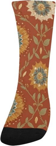 جوارب دافئة للتنزه سيرًا على الأقدام من تيراكوتا - جوارب شتوية حرارية سميكة دافئة للأولاد والبنات للمدرسة، والارتداء اليومي والأنشطة الخارجية in Kuwait