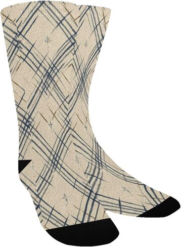 جوارب كلاسيكية منقوشة للتنزه سيرًا على الأقدام - جوارب شتوية حرارية سميكة دافئة للأطفال الصغار للأولاد والبنات للمدرسة، والارتداء اليومي والأنشطة الخارجية in Kuwait