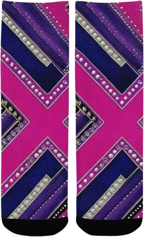 جوارب المشي لمسافات طويلة بطباعة منقوشة كهربائية - جوارب شتوية حرارية سميكة دافئة للأطفال الصغار للأولاد والبنات للمدرسة، والارتداء اليومي والأنشطة الخارجية in Kuwait