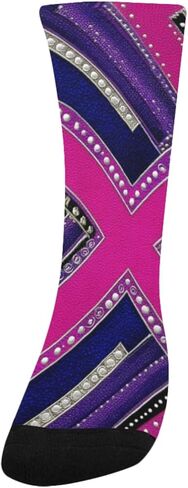 جوارب المشي لمسافات طويلة بطباعة منقوشة كهربائية - جوارب شتوية حرارية سميكة دافئة للأطفال الصغار للأولاد والبنات للمدرسة، والارتداء اليومي والأنشطة الخارجية in Kuwait