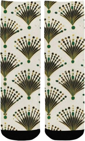 جوارب Vintage Bloom Vibe للمشي لمسافات طويلة - جوارب شتوية حرارية سميكة دافئة للأطفال الصغار للأولاد والبنات للمدرسة، والارتداء اليومي والأنشطة الخارجية in Kuwait