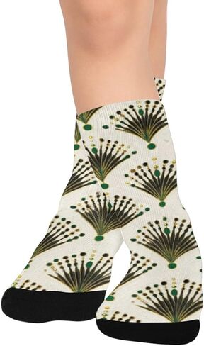 جوارب Vintage Bloom Vibe للمشي لمسافات طويلة - جوارب شتوية حرارية سميكة دافئة للأطفال الصغار للأولاد والبنات للمدرسة، والارتداء اليومي والأنشطة الخارجية in Kuwait