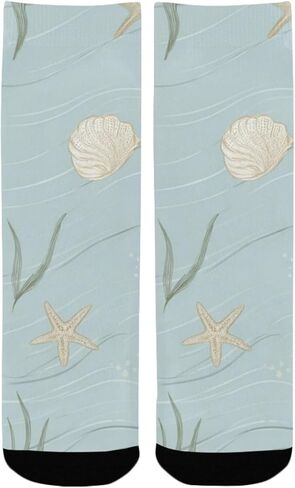 جوارب مشي صيفية من Coastal Shells - جوارب شتوية حرارية سميكة دافئة للأطفال الصغار للأولاد والبنات للمدرسة، والارتداء اليومي والأنشطة الخارجية in Kuwait