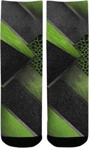 جوارب المشي لمسافات طويلة ذات الفن التجريدي - جوارب شتوية سميكة دافئة للأولاد والبنات الصغار للمدرسة، والارتداء اليومي والأنشطة الخارجية in Kuwait