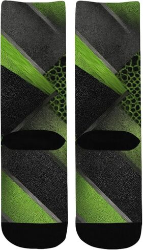 جوارب المشي لمسافات طويلة ذات الفن التجريدي - جوارب شتوية سميكة دافئة للأولاد والبنات الصغار للمدرسة، والارتداء اليومي والأنشطة الخارجية in Kuwait