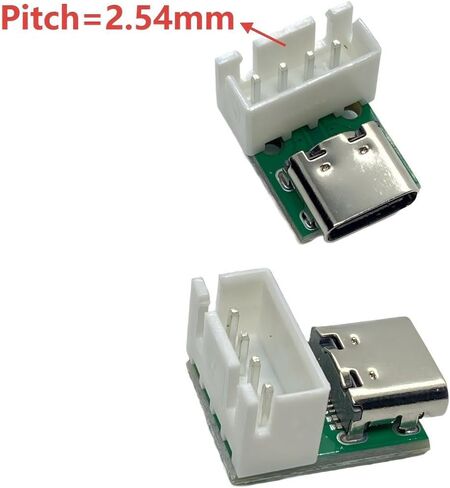 15 قطعة 4 أنواع USB 3.1 Type-C لوحة القطع ولوحة التعديل، محول PCB لكسر الطاقة USB-C لنقل البيانات وإمدادات الطاقة، مشاريع DIY/الإصلاح in Kuwait