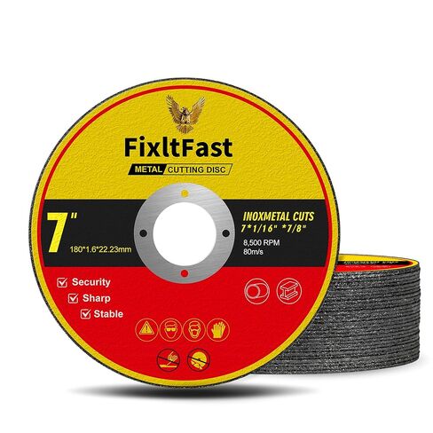 FIXLTFAST 50 Pack Cut Off Wheels 3" x 3/64" x 3/8" Metal Cutting Wheel, Thin 3" Metal & Stainless Steel Fast Angle Grinder Cutting Discs in Saudi Arabia