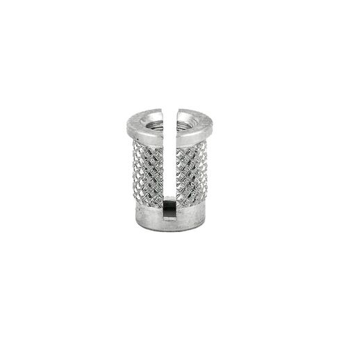 E-Z LOK Threaded Inserts for Plastic, M4-0.7, Reverse Slot, Stainless Steel Threads, Press-in Installation, Pack of 5, 260-M4-RS-CR in Saudi Arabia