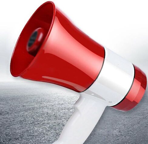 مكبر صوت مكبر الصوت المحمول Megaphone مع التحكم في مستوى الصوت، وتسجيل Bullhorn بقدرة 5 وات، ومكبر صوت عالي محمول قابل للطي لأي رياضة خارجية in Kuwait
