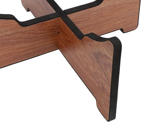 Walfront Wood Tongue Drum Stand, Sturdy Ethereal Drum Bracket with Sponge Surface for Secure Display, Easy to Install Portable Holder for Musicians in Saudi Arabia
