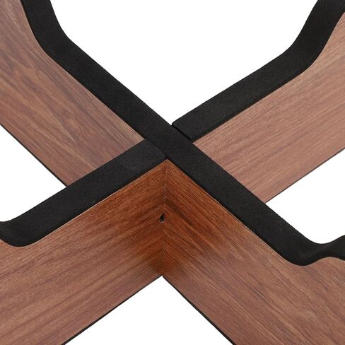 Walfront Wood Tongue Drum Stand, Sturdy Ethereal Drum Bracket with Sponge Surface for Secure Display, Easy to Install Portable Holder for Musicians in Saudi Arabia