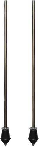 2x أرضية توم الساق جبل المعادن باس طبلة الساقين المهنية طبل الأجهزة 30 سنتيمتر طول in Kuwait