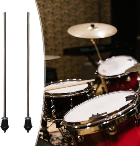 2x أرضية توم الساق جبل المعادن باس طبلة الساقين المهنية طبل الأجهزة 30 سنتيمتر طول in Kuwait