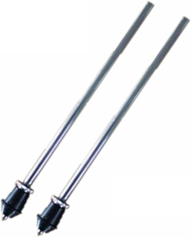 2x أرضية توم الساق جبل المعادن باس طبلة الساقين المهنية طبل الأجهزة 30 سنتيمتر طول in Kuwait