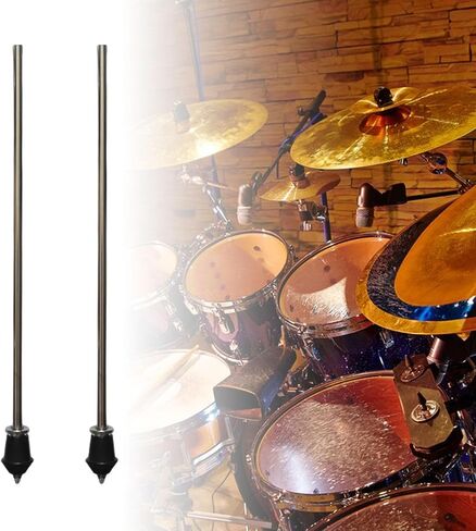 2x أرضية توم الساق جبل المعادن باس طبلة الساقين المهنية طبل الأجهزة 30 سنتيمتر طول in Kuwait