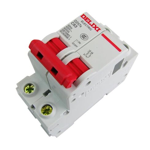 قاطع الدائرة الكهربائية DZ47s-2P/40A مع التيار الزائد، الحماية من التسرب، قاطع الدائرة الهوائية in Kuwait
