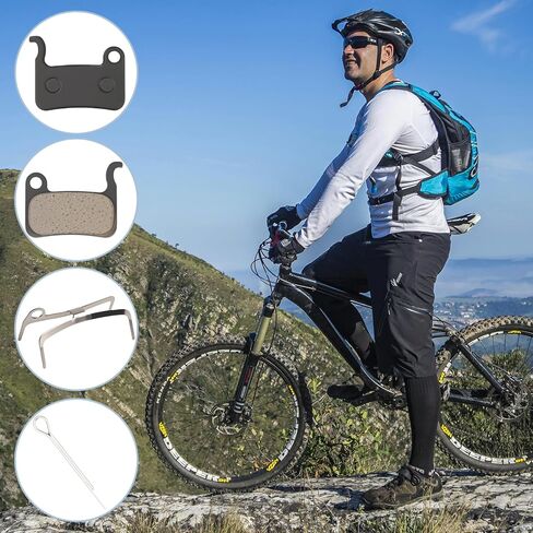 6 أزواج من وسادات فرامل الدراجة المتوافقة مع Shimano Deore XT XTR LX SLX Hone Alfine Saint دراجة مكابح قرصية بديلة Ebike in Kuwait