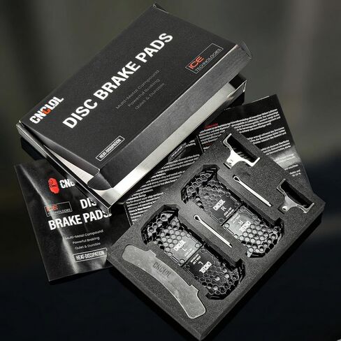 Disc Brake Pads J05a-rf Resin Metal for Shimano J04C J05A G05A G04S J02A J03A with Cooling Fin,BR-M9100,BR-M8100,BR-M7100,BR-M6100, BR-M9000,BR-M8000,BR-M6000, BR-RS785,BR-RS505,BR-M9020 in Kuwait