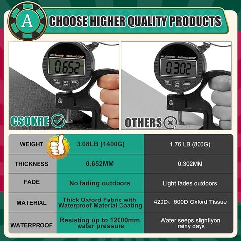 حقيبة طاولة البوكر قابلة للطي مقاس 84 بوصة، حقيبة تخزين محمولة لطاولة البوكر البيضاوية القابلة للطي، حقيبة حمل كبيرة مقاومة للماء | تخزين عالي التحمل بمقابض in Kuwait