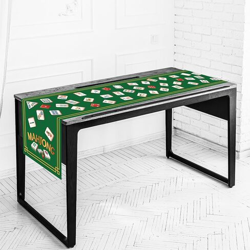 جونغ الجدول عداء الزينة 2 قطعة لعبة جونغ جونغ النادي الليلي هدايا الحفلات لوازم غطاء الطاولة الطعام in Kuwait