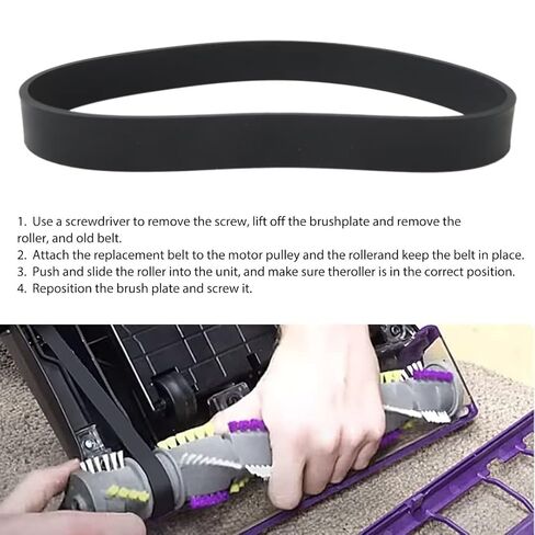 2 Pcs Replacement Belts for CleanView II Plus Models 35766 & 3576M in Saudi Arabia
