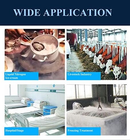 CGOLDENWALL 16L Cryogenic Container Liquid Nitrogen Tank Ln2 Tank in Saudi Arabia