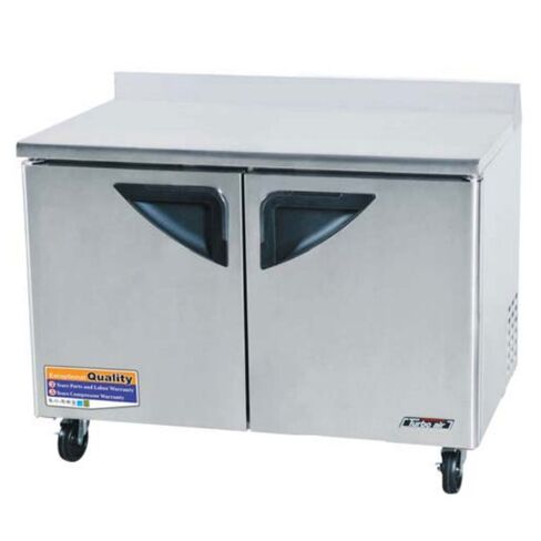 Turbo Air TWF-48SD Super Deluxe Worktop Freezer, 2 Sections 12 Cu. Ft. in Saudi Arabia
