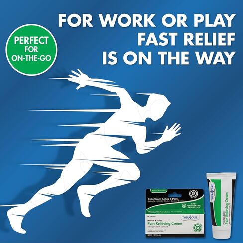 Thera Care Pain Relieving Cream | Muscle & Joint | 10% Menthol • 15% Methyl Salicylate | 2 oz in Kuwait