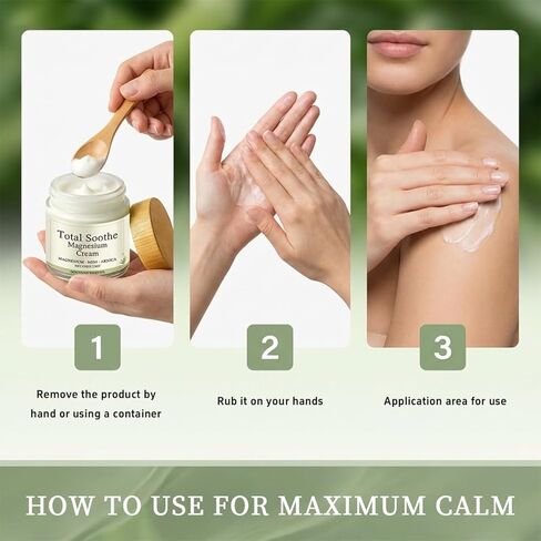 TotalRelief Magnesium Cream - Joint Relief Cream with Mineral Delivery Formula, Fast Absorbing, Non-Greasy Topical in Saudi Arabia