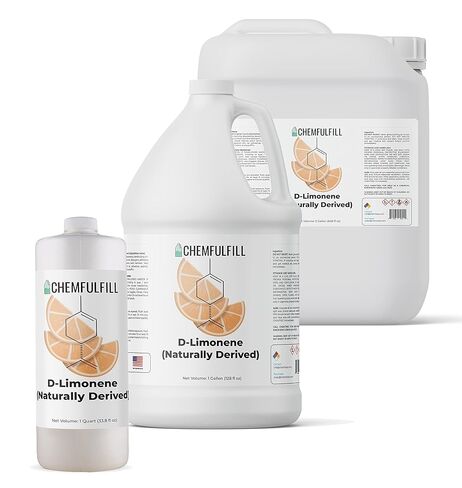 Chemfulfill D-Limonene - Orange Oil (Citrus D-Limonene, Concentrated) (Half-Gallon (64 fl oz)) in Kuwait