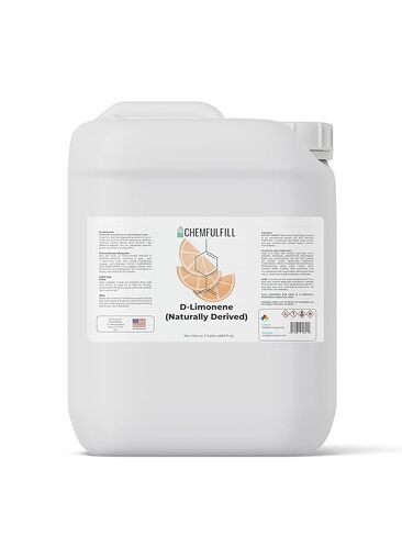 Chemfulfill D-Limonene - Orange Oil (Citrus D-Limonene, Concentrated) (Half-Gallon (64 fl oz)) in Kuwait