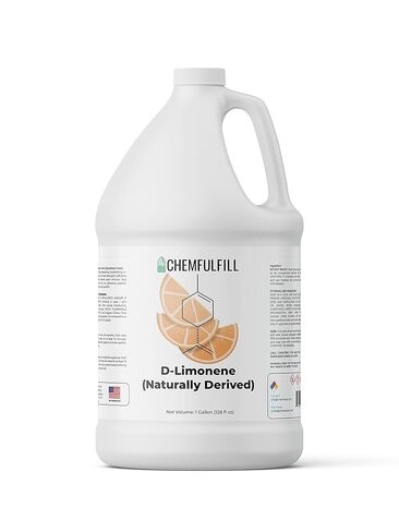 Chemfulfill D-Limonene - Orange Oil (Citrus D-Limonene, Concentrated) (Half-Gallon (64 fl oz)) in Kuwait