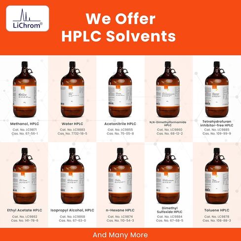 الميثانول، درجة HPLC، 99.9 دقيقة 4 × 4 لتر (عبر الشحن البري فقط) in Saudi Arabia