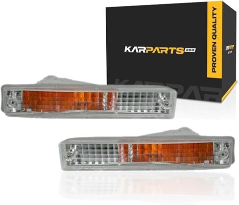 لمجموعة Honda Civic Signal Light Assembly 1990-1991 سائق الزوج وجانب الركاب هاتشباك/سيدان لـ HO2530108 + HO2531108 in Kuwait