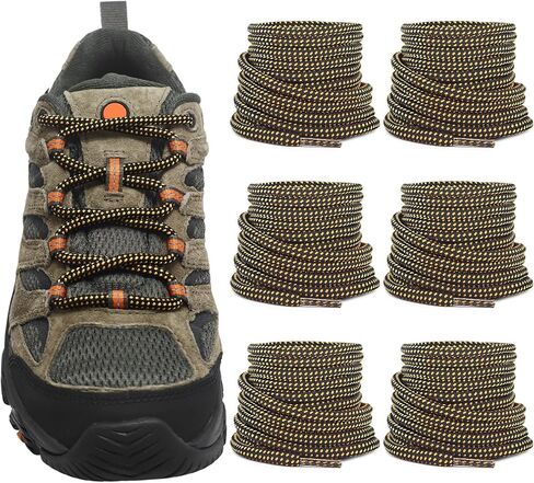 3 أزواج من أربطة الحذاء المشي لمسافات طويلة لأحذية Merrell Moab ، 13/64 '' (5mm) in Kuwait