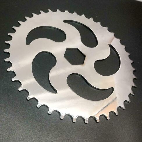 One Piece Crank 2'' Cup Wide Pedal Crank Kit 40T Sprocket-2 Stroke Motorized Bicycle Crank in Saudi Arabia