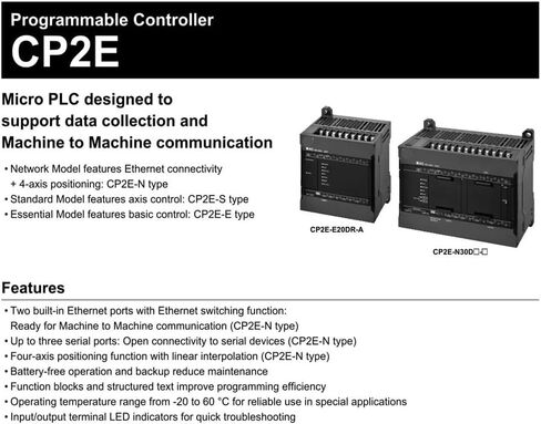 CP2E-S40DR-A Programmable Controller in Saudi Arabia