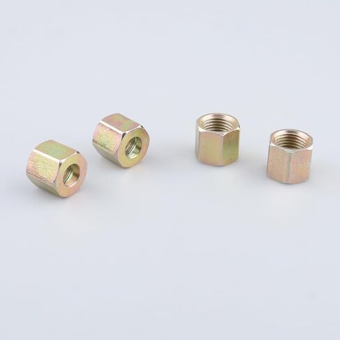 أداء التيار المتردد 1/2 × 20 صامولة أنبوبية من الصلب الزنك الصلب لأنابيب من سبائك OD مقاس 5/16 بوصة، عبوة من 4 قطع in Saudi Arabia