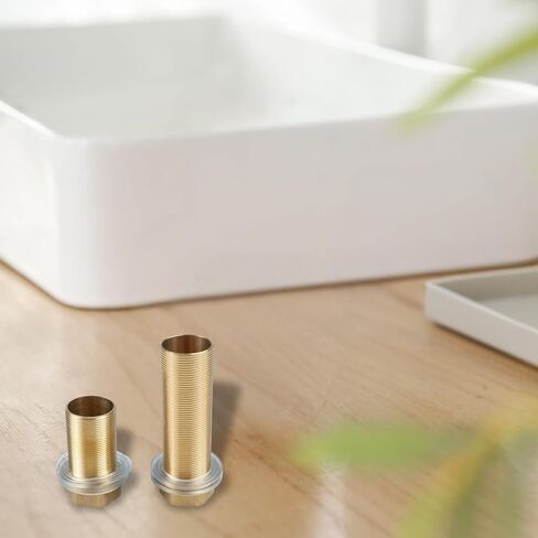 مجموعة تمديد صواميل الأنابيب النحاسية مع أختام سيليكون لإصلاح صنبور الماء البارد والساخن، تتضمن براغي قدم ثابتة 60 مم و100 مم وحشيات مطاطية لتركيبات السباكة in Kuwait