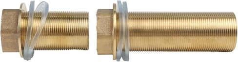 مجموعة تمديد صواميل الأنابيب النحاسية مع أختام سيليكون لإصلاح صنبور الماء البارد والساخن، تتضمن براغي قدم ثابتة 60 مم و100 مم وحشيات مطاطية لتركيبات السباكة in Kuwait