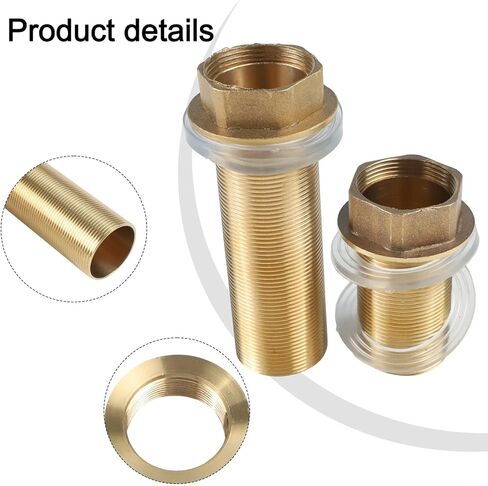 مجموعة تمديد صواميل الأنابيب النحاسية مع أختام سيليكون لإصلاح صنبور الماء البارد والساخن، تتضمن براغي قدم ثابتة 60 مم و100 مم وحشيات مطاطية لتركيبات السباكة in Kuwait