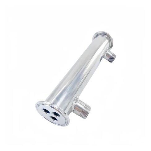 1.5"(38mm) FerruleOD50.5mm,Tri-clamp Condenser with 1/2" Male Thread for Homebrewing Distillation L-300mm,3 Pipes Inside ID 8mm in Saudi Arabia
